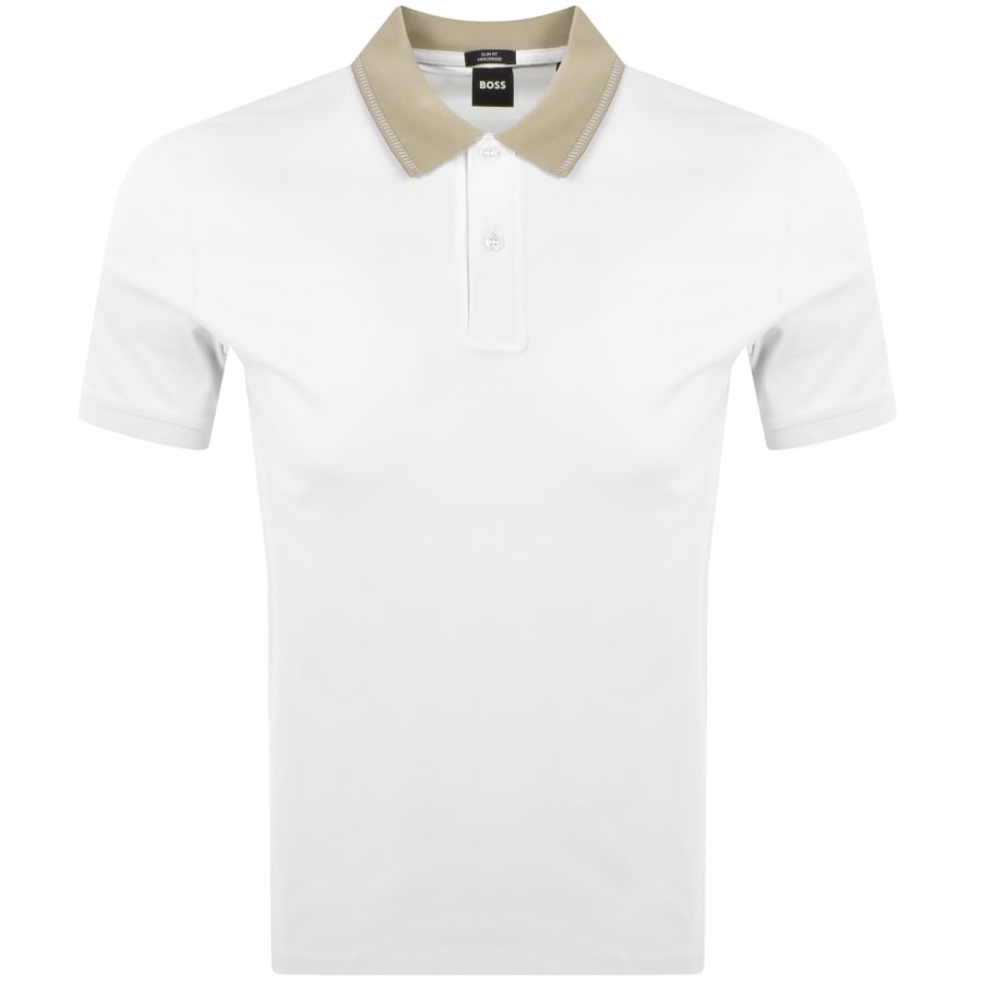 不*火様 TRVO WHITE LUNAR DUST POLO BOSS - Paddy polo shirt with country flag - Germany White